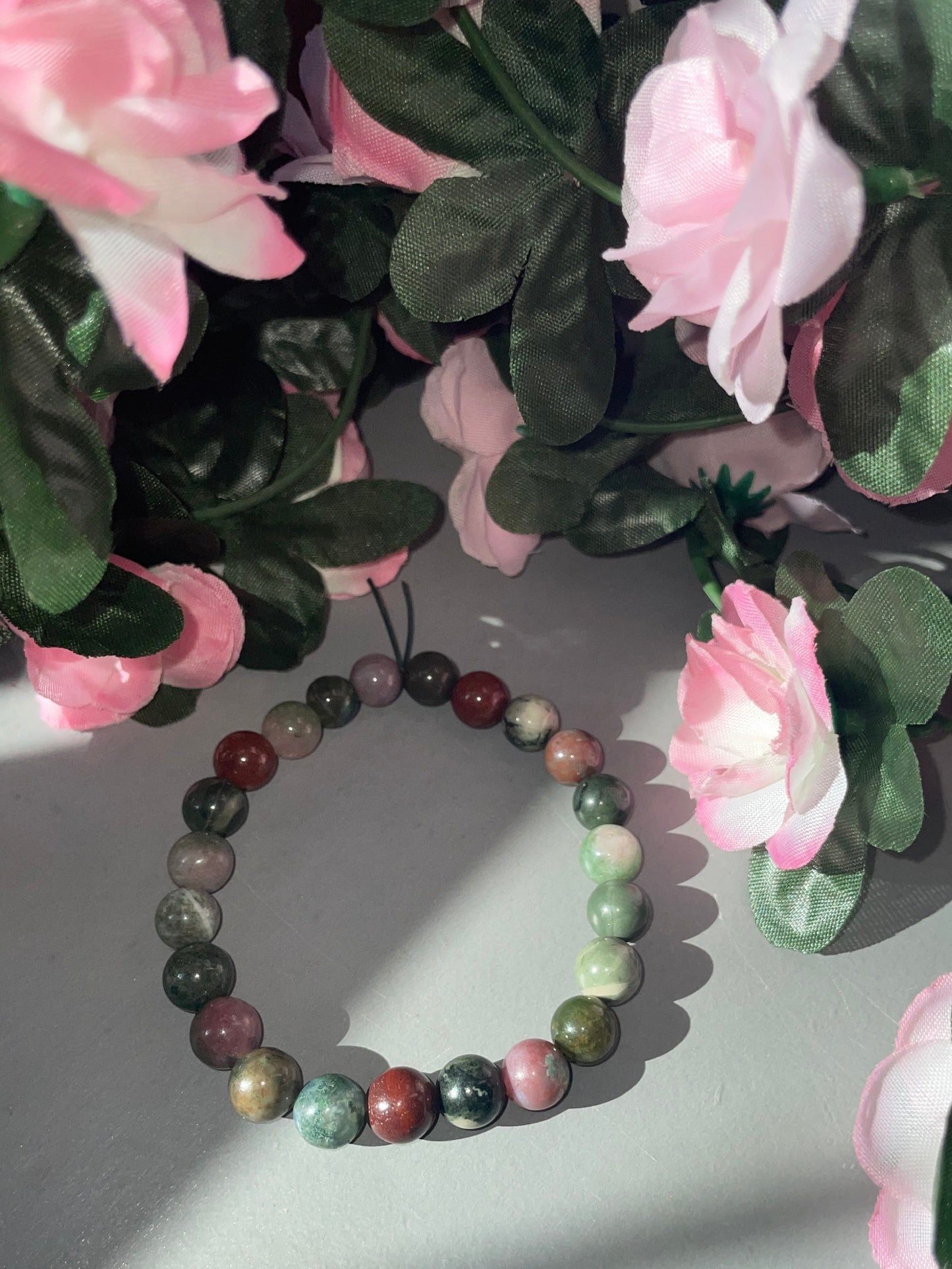 Bloodstone Bracelet 8mm - From Australia
