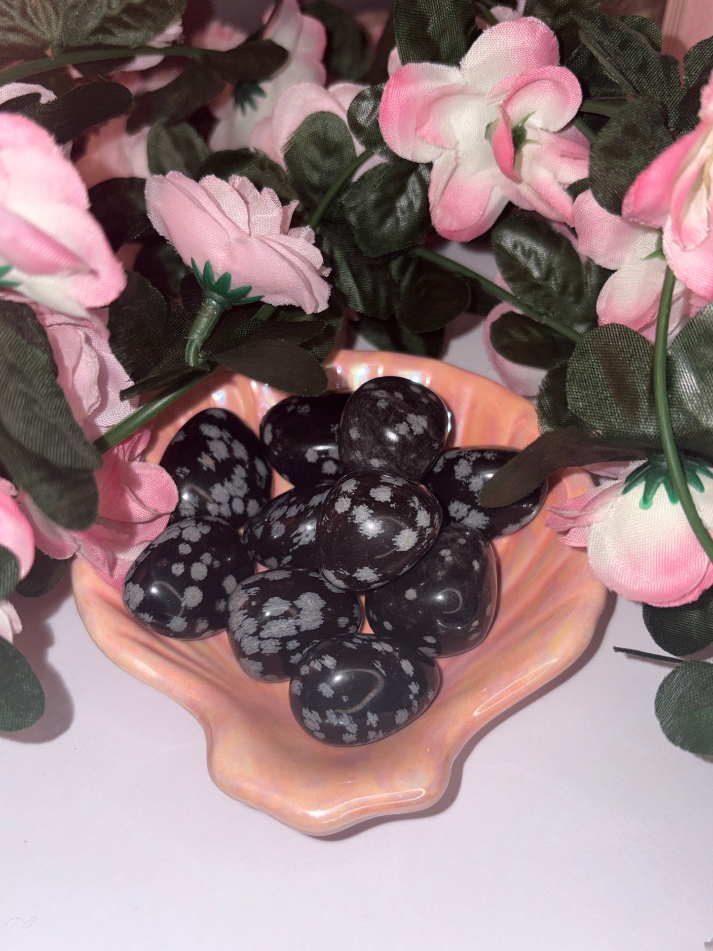 Snowflake Obsidian Tumble