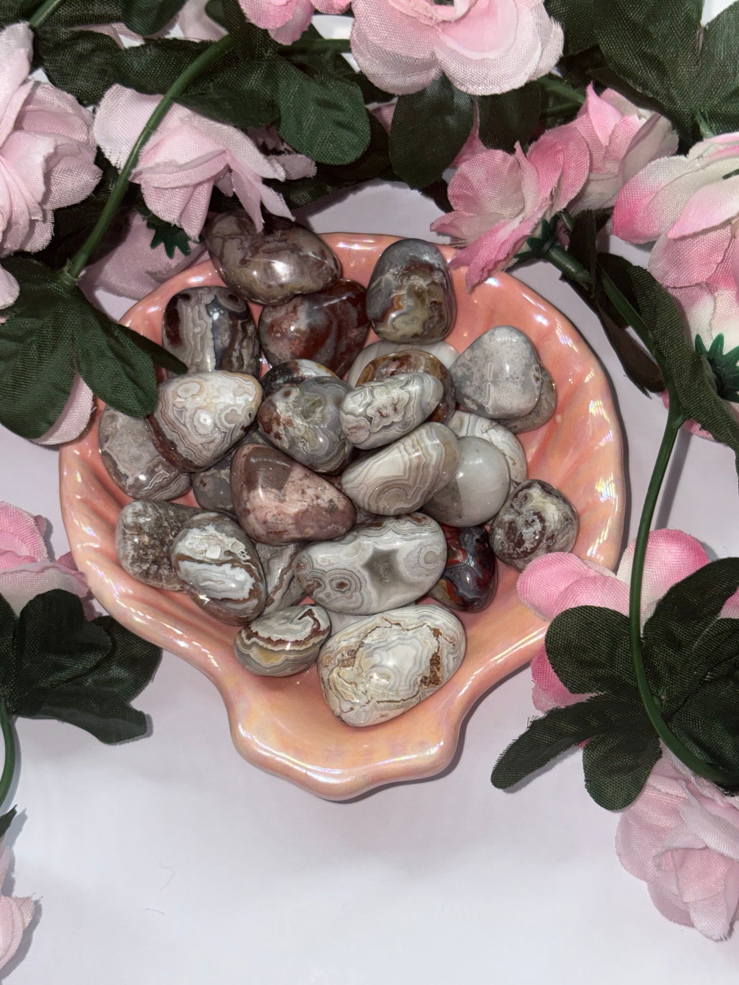 Crazy Lace Agate Tumble