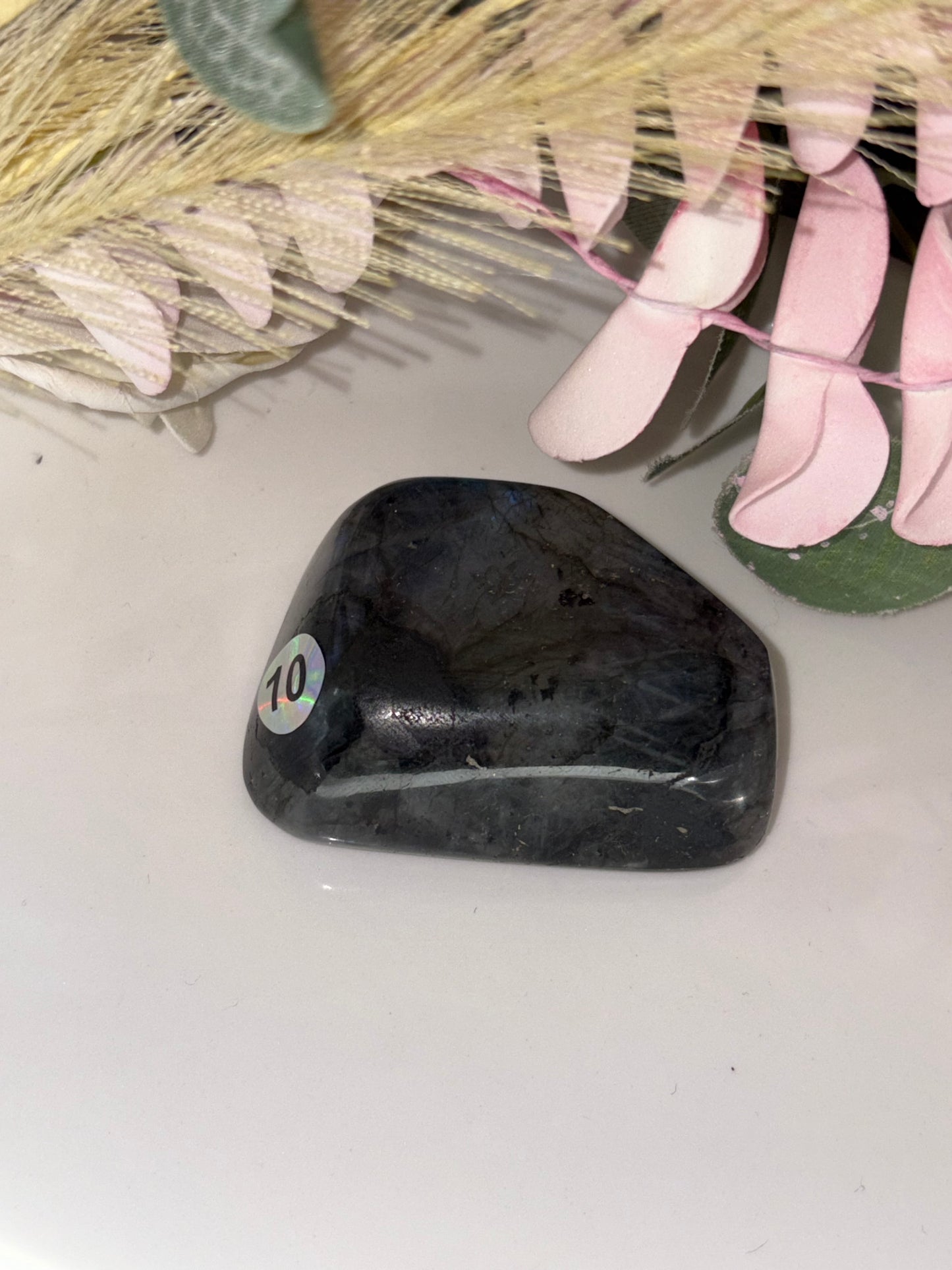 Labradorite Freeform Pieces (Purple/Blue Flashes) - From Madagascar
