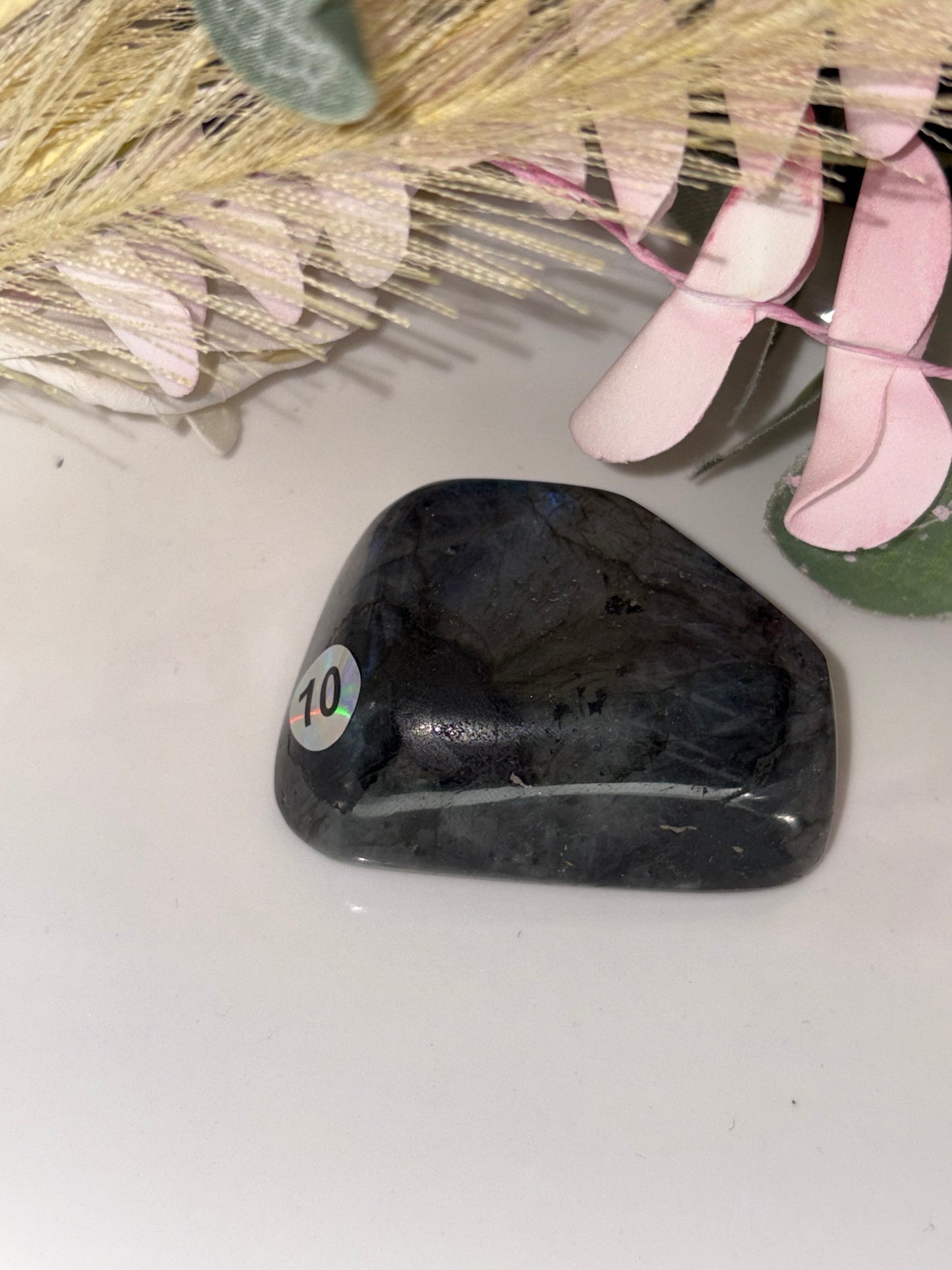 Labradorite Freeform Pieces (Purple/Blue Flashes) - From Madagascar