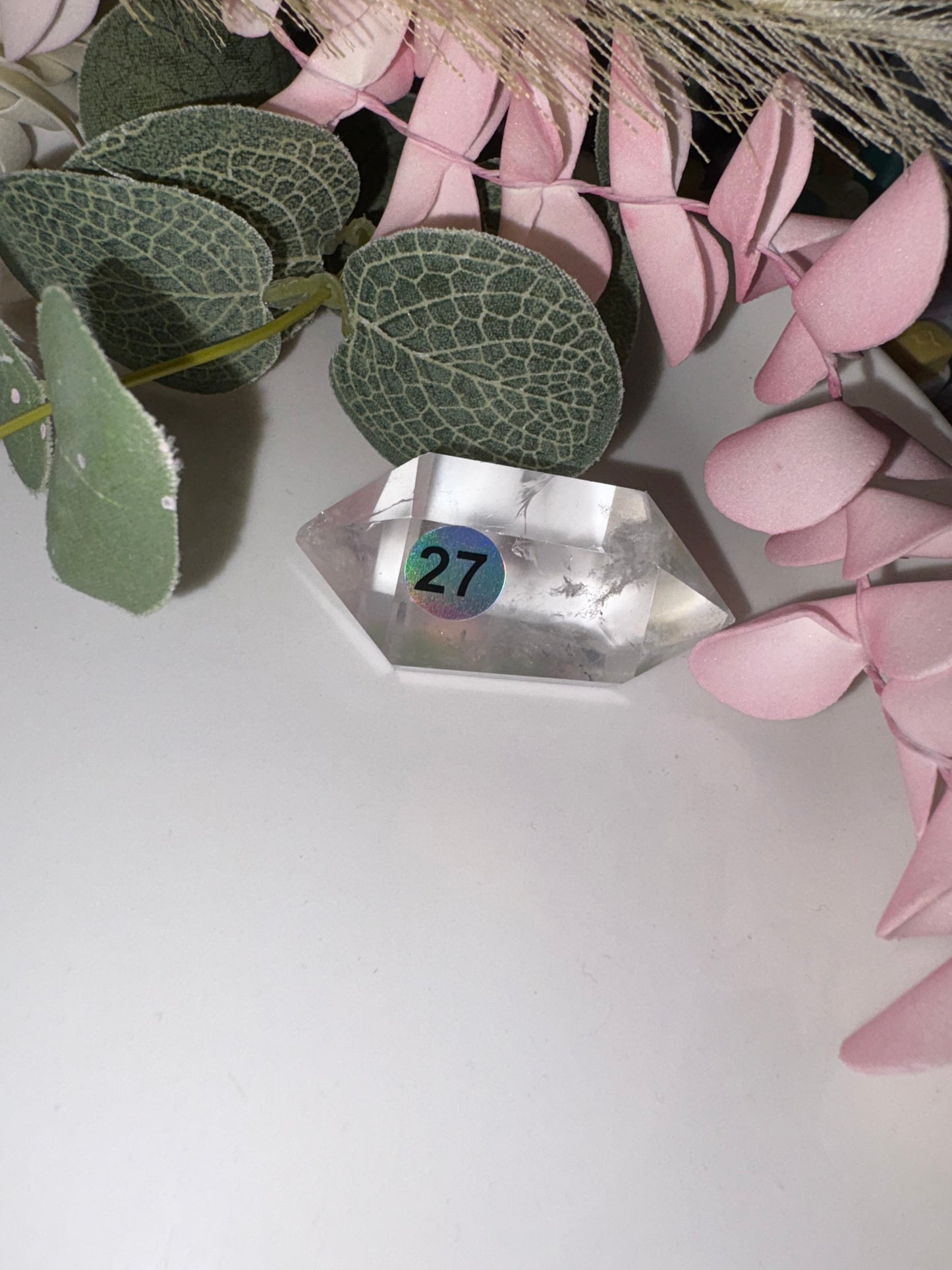Clear Quartz Crystal  DTs