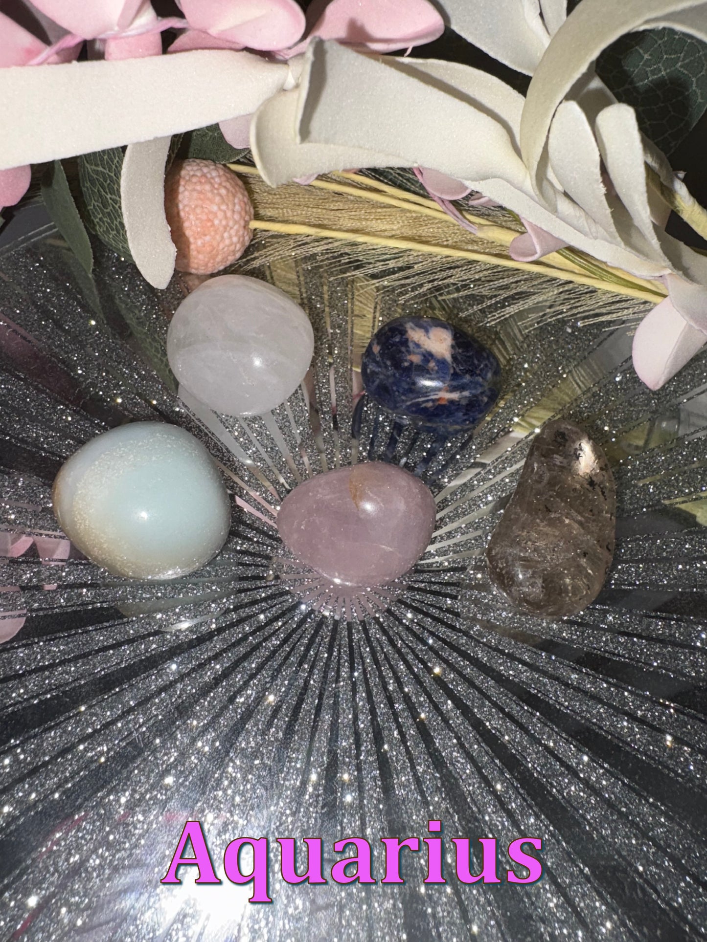 Zodiac Crystal Tumble Sets