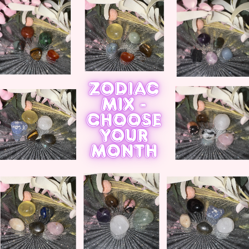 Zodiac Crystal Tumble Sets