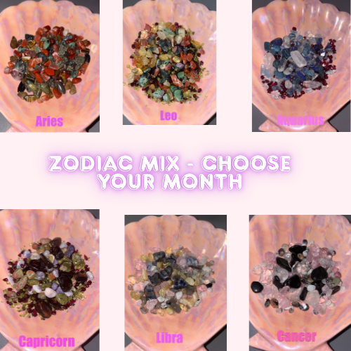 Zodiac Crystal Mix - Choose Your Month
