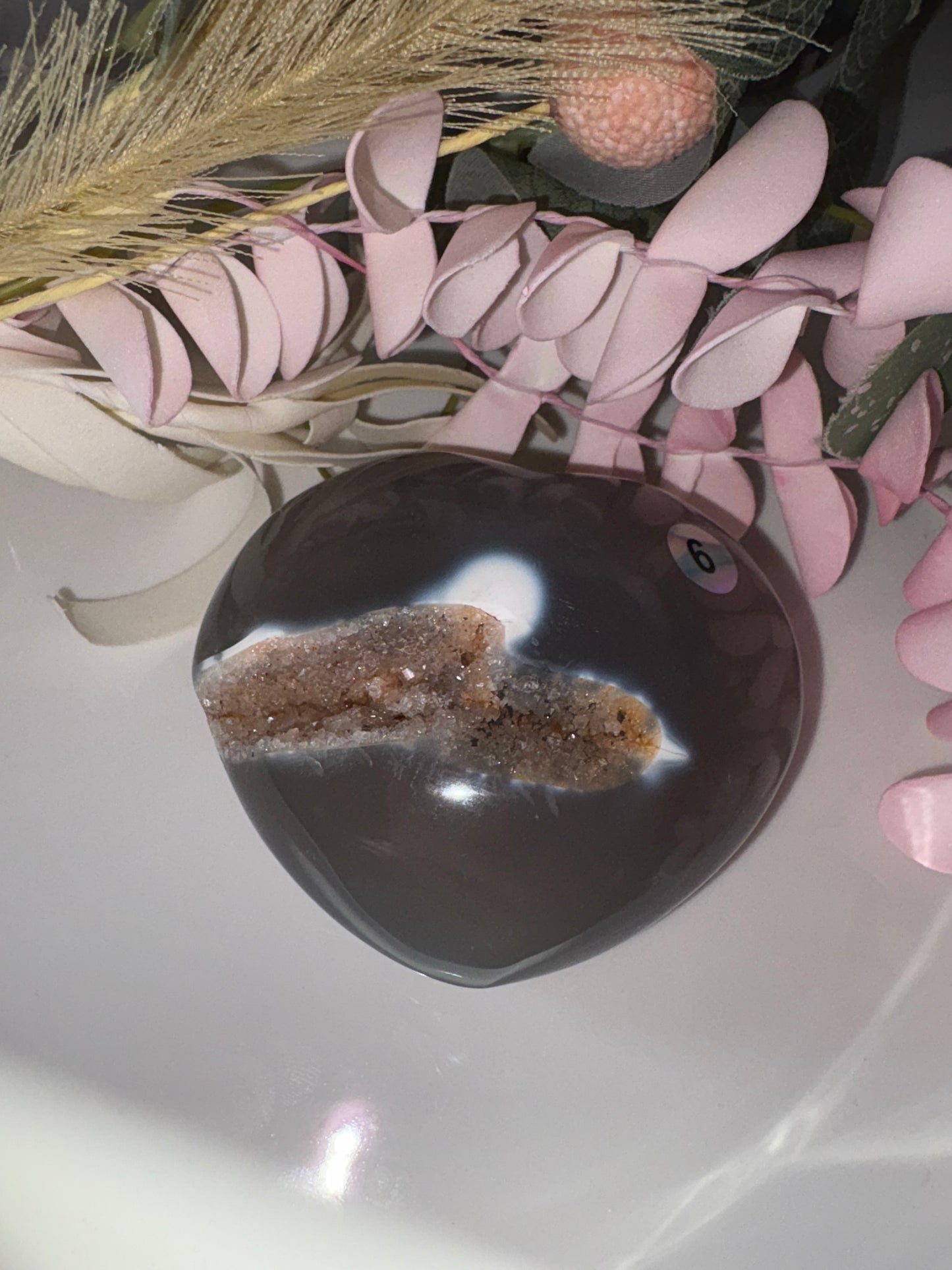 Orca Agate Hearts From Madagascar