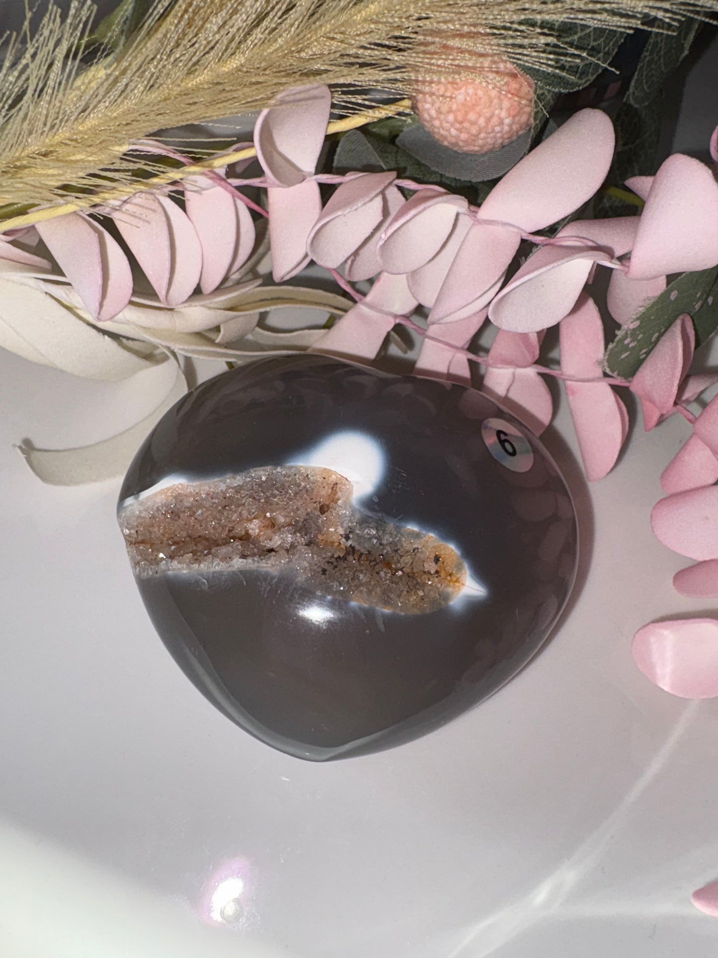 Orca Agate Hearts From Madagascar