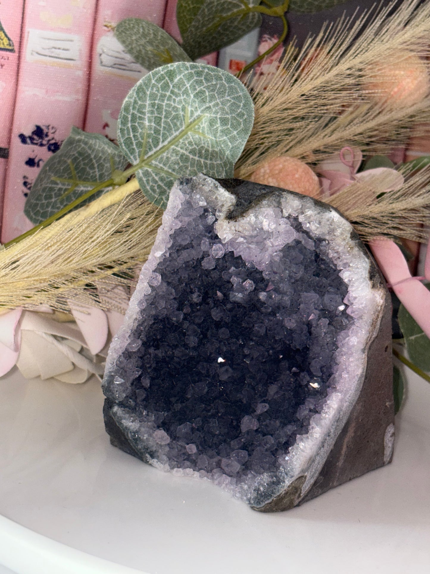 Amethyst Cluster Cathedral Freeform From Brazil