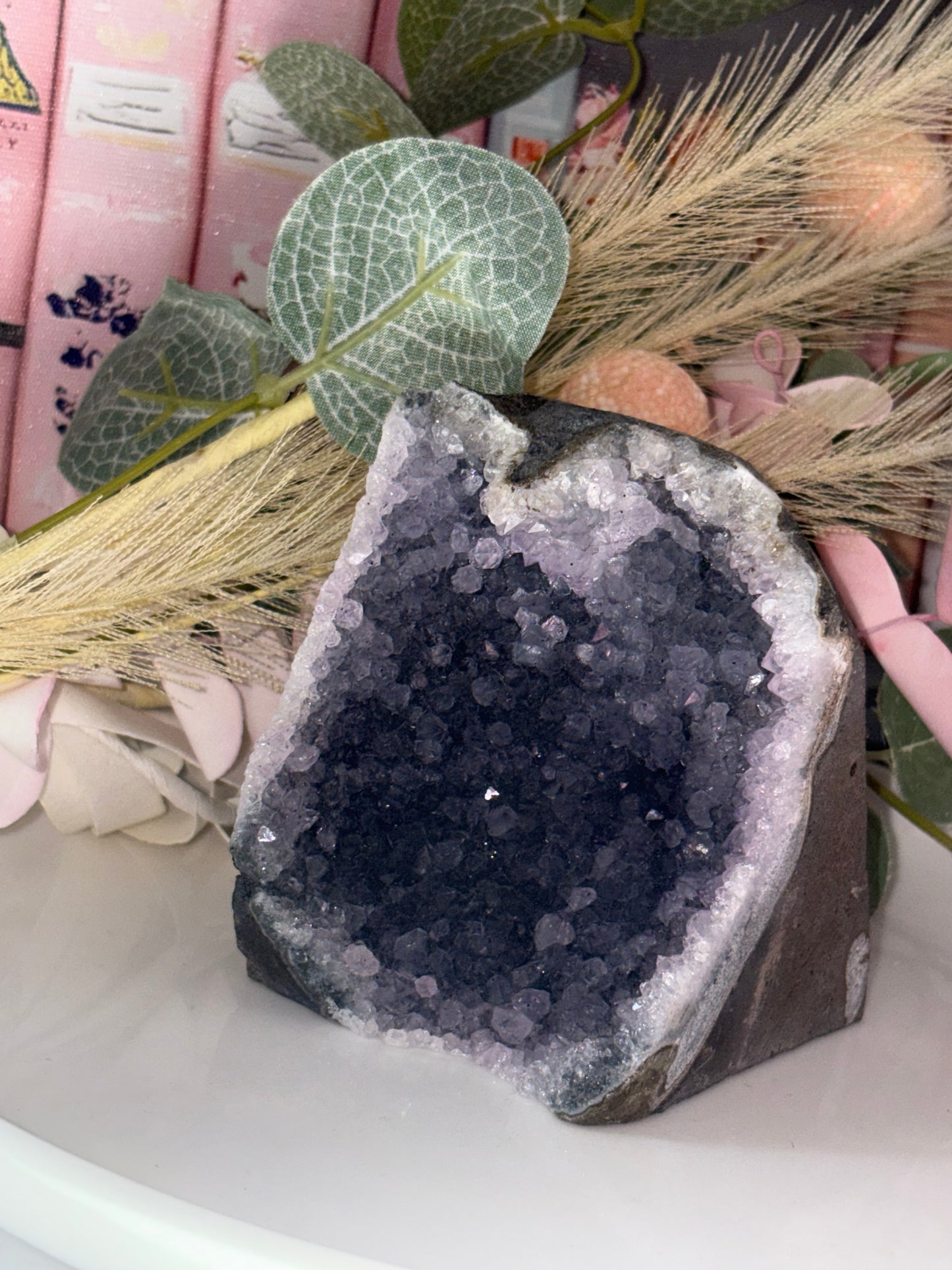 Amethyst Cluster Cathedral Freeform From Brazil