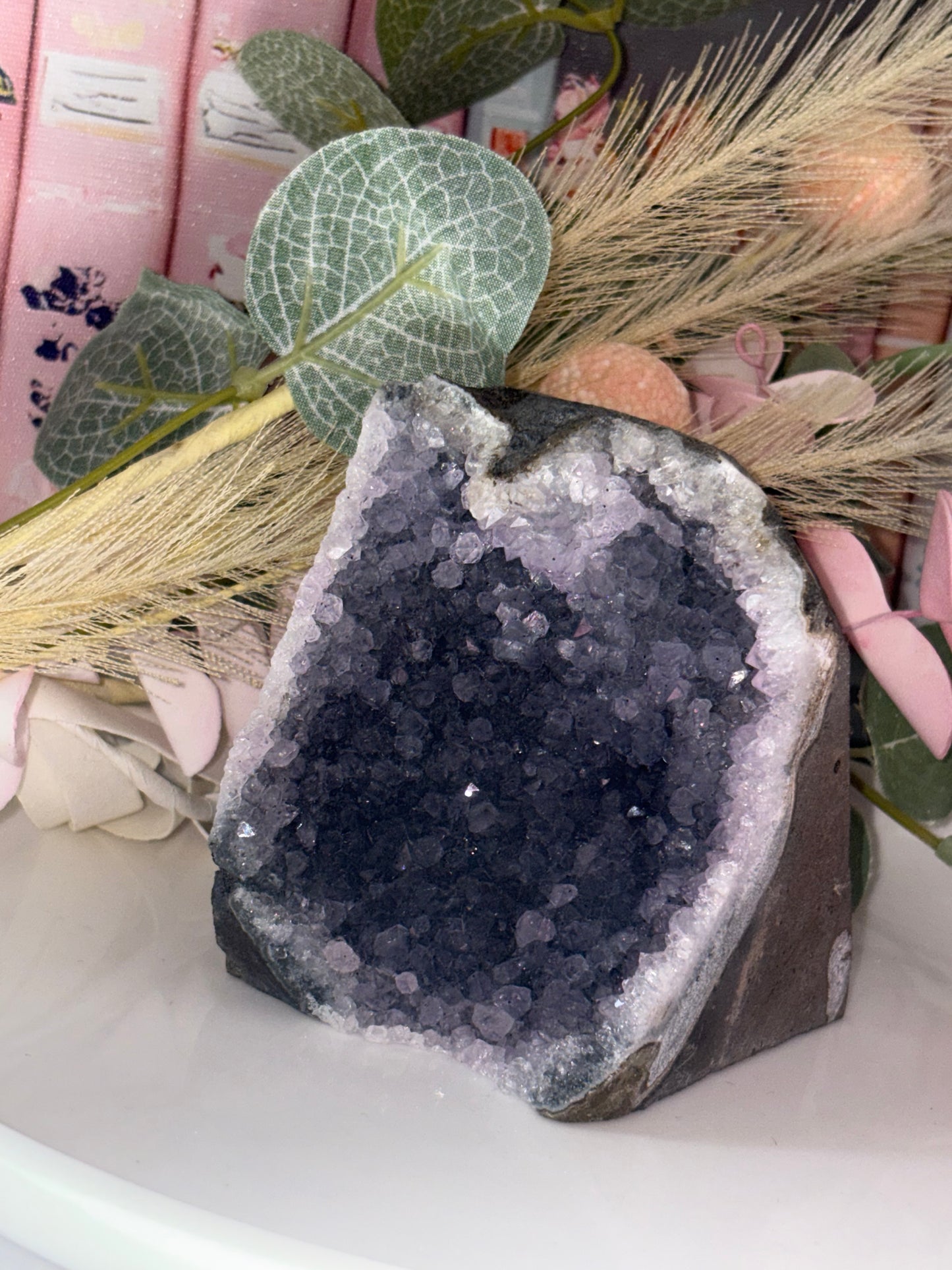 Amethyst Cluster Cathedral Freeform From Brazil