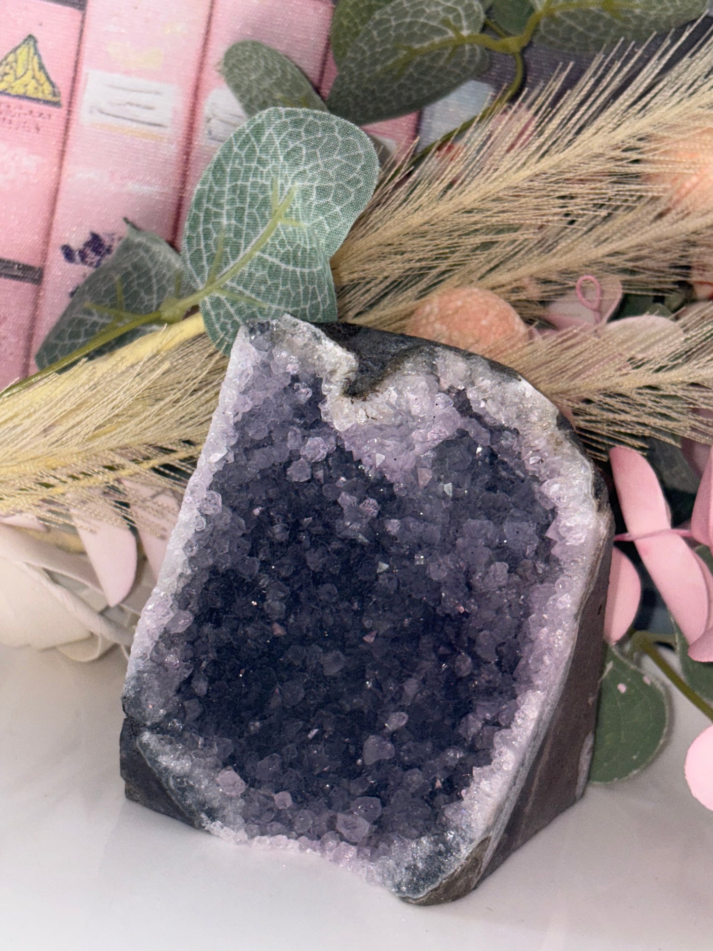 Amethyst Cluster Cathedral Freeform From Brazil