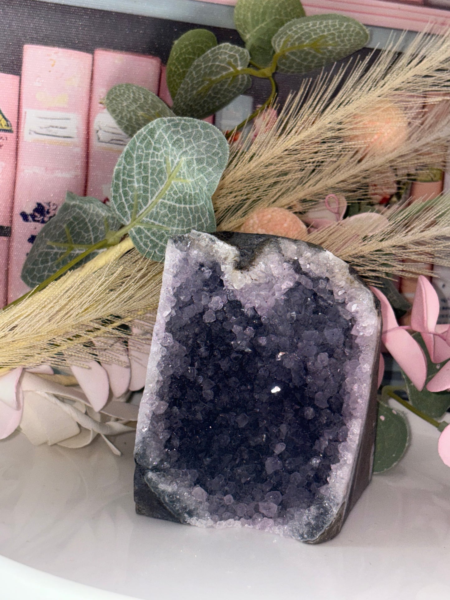 Amethyst Cluster Cathedral Freeform From Brazil