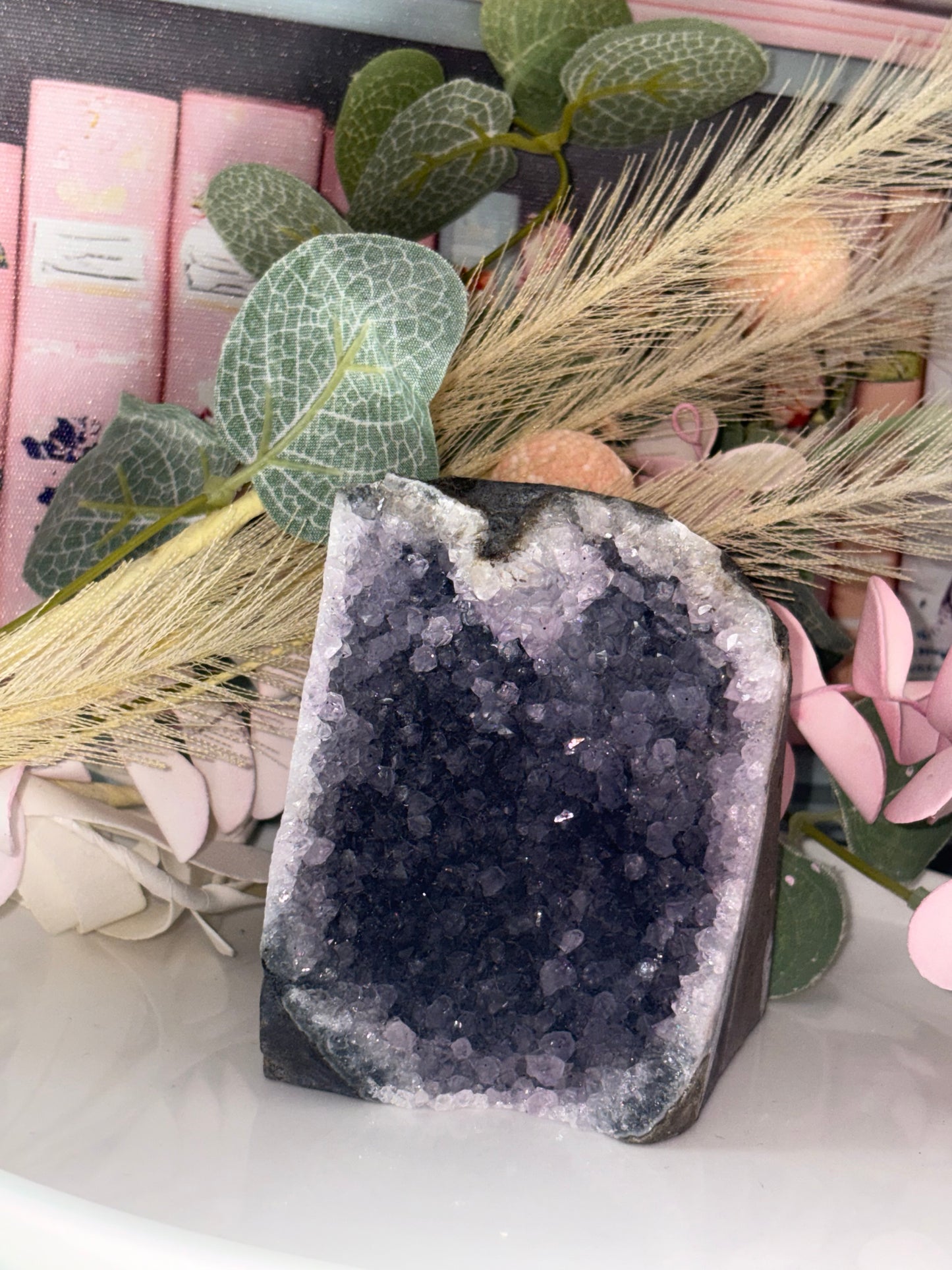 Amethyst Cluster Cathedral Freeform From Brazil