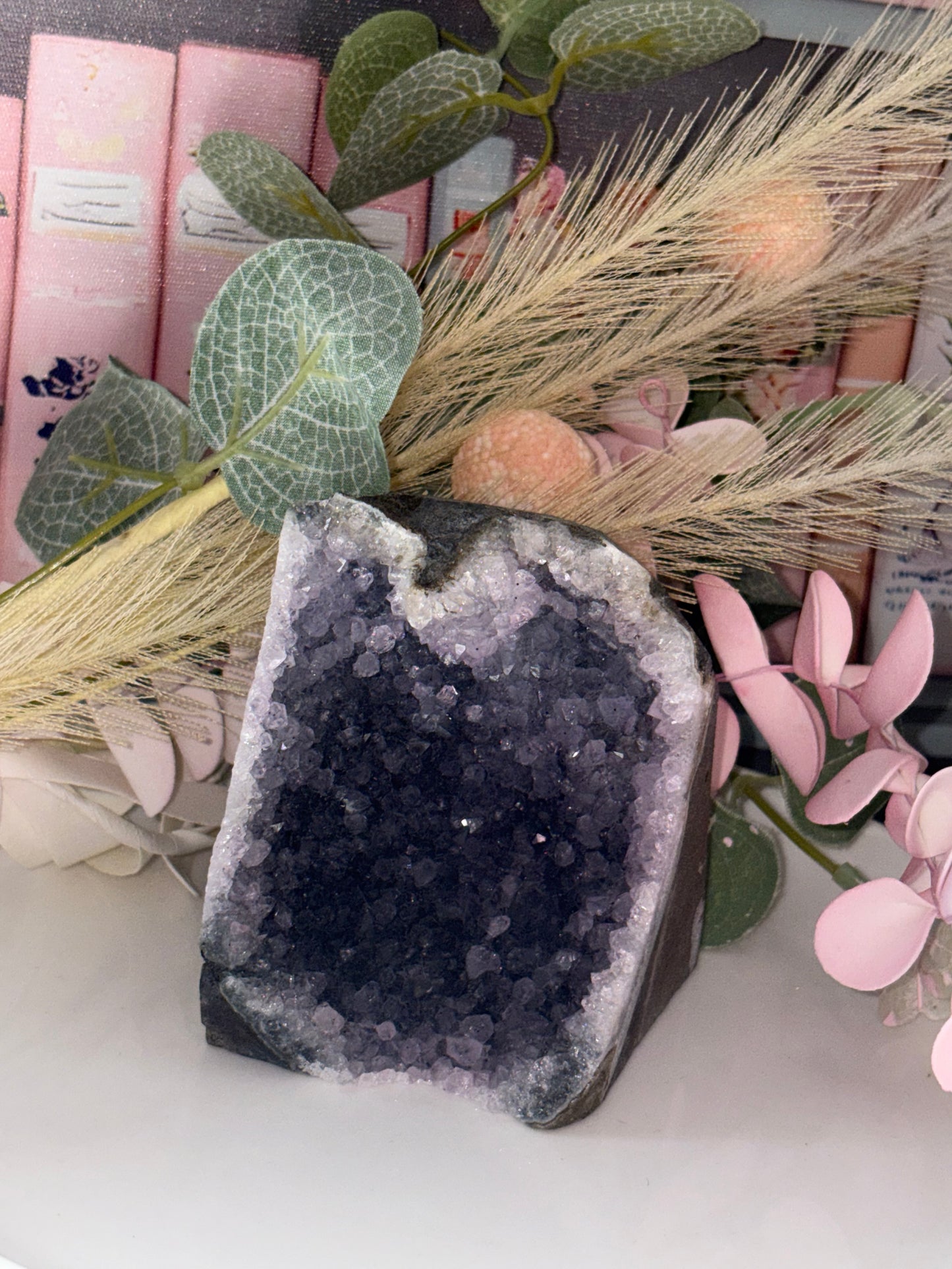 Amethyst Cluster Cathedral Freeform From Brazil