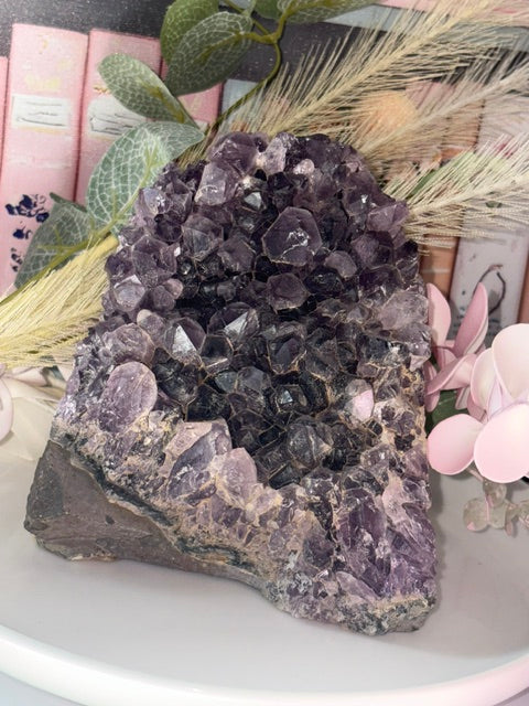Amethyst Cluster Cathedral Freeform From Brazil
