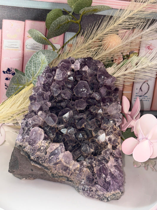 Amethyst Cluster Cathedral Freeform From Brazil