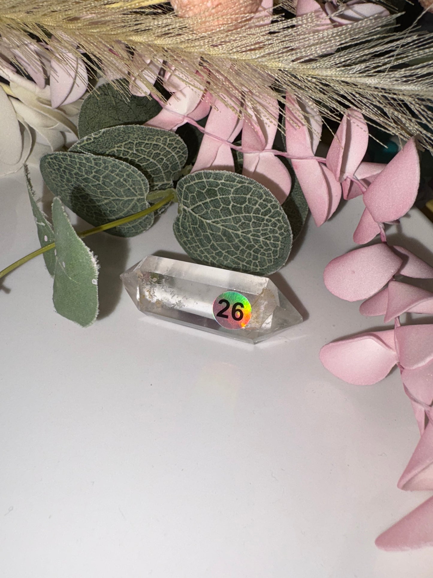 Clear Quartz Crystal  DTs