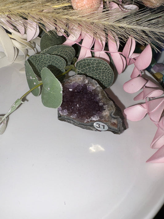 Amethyst Crystal Clusters