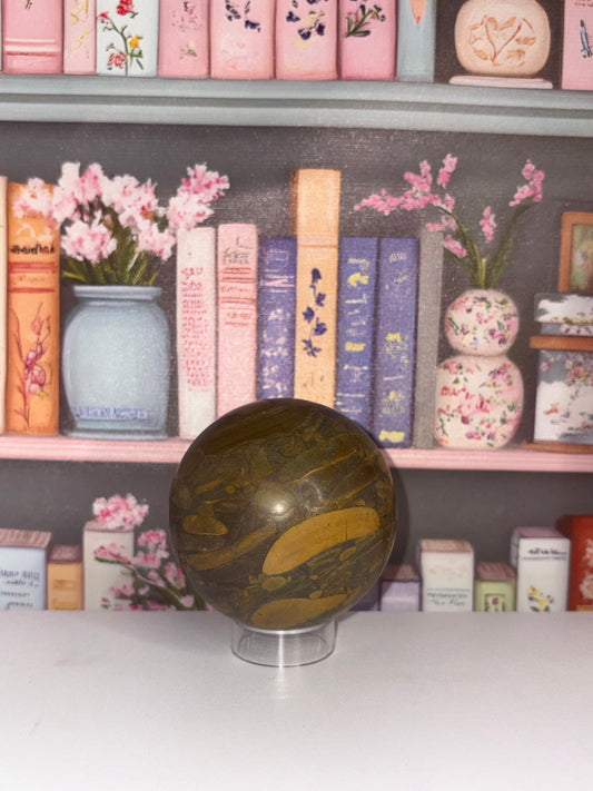 Fruit Jasper Sphere