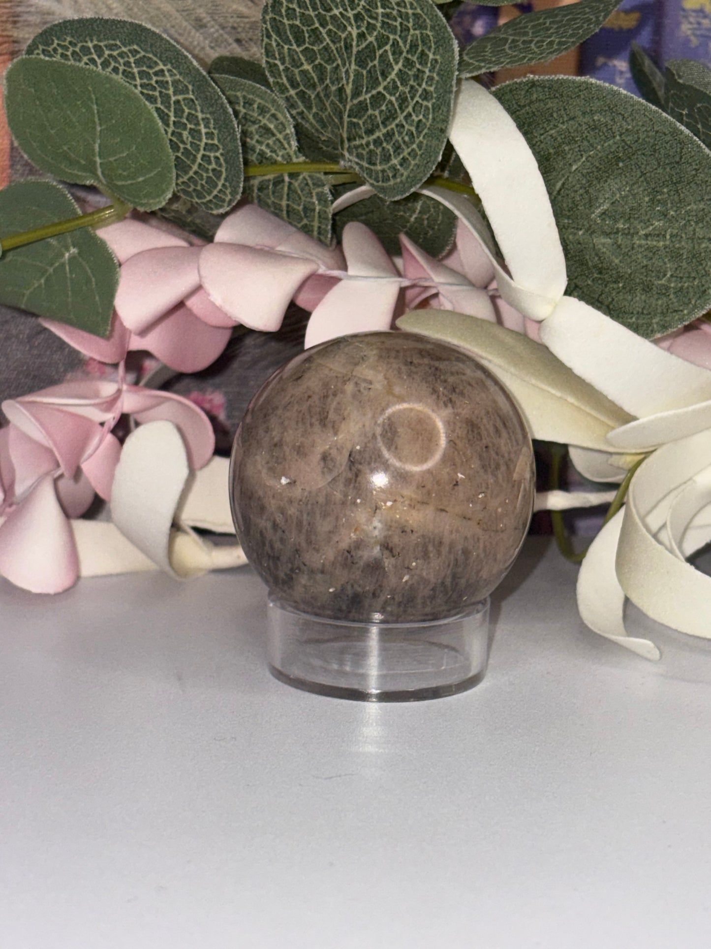 Black Moonstone Sphere