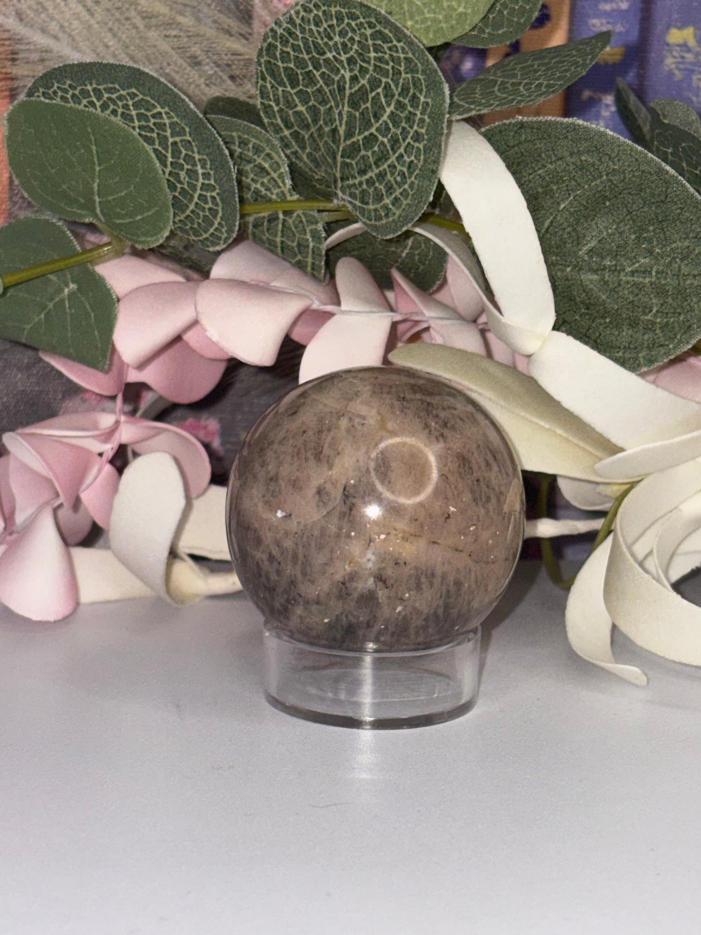 Black Moonstone Sphere