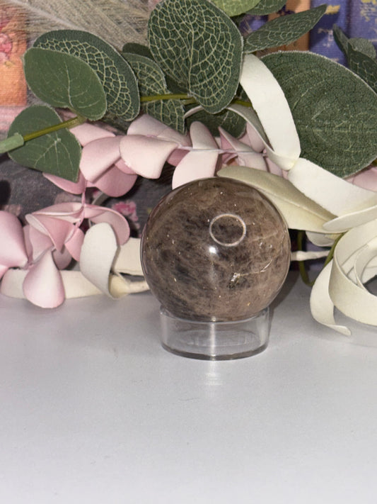 Black Moonstone Sphere