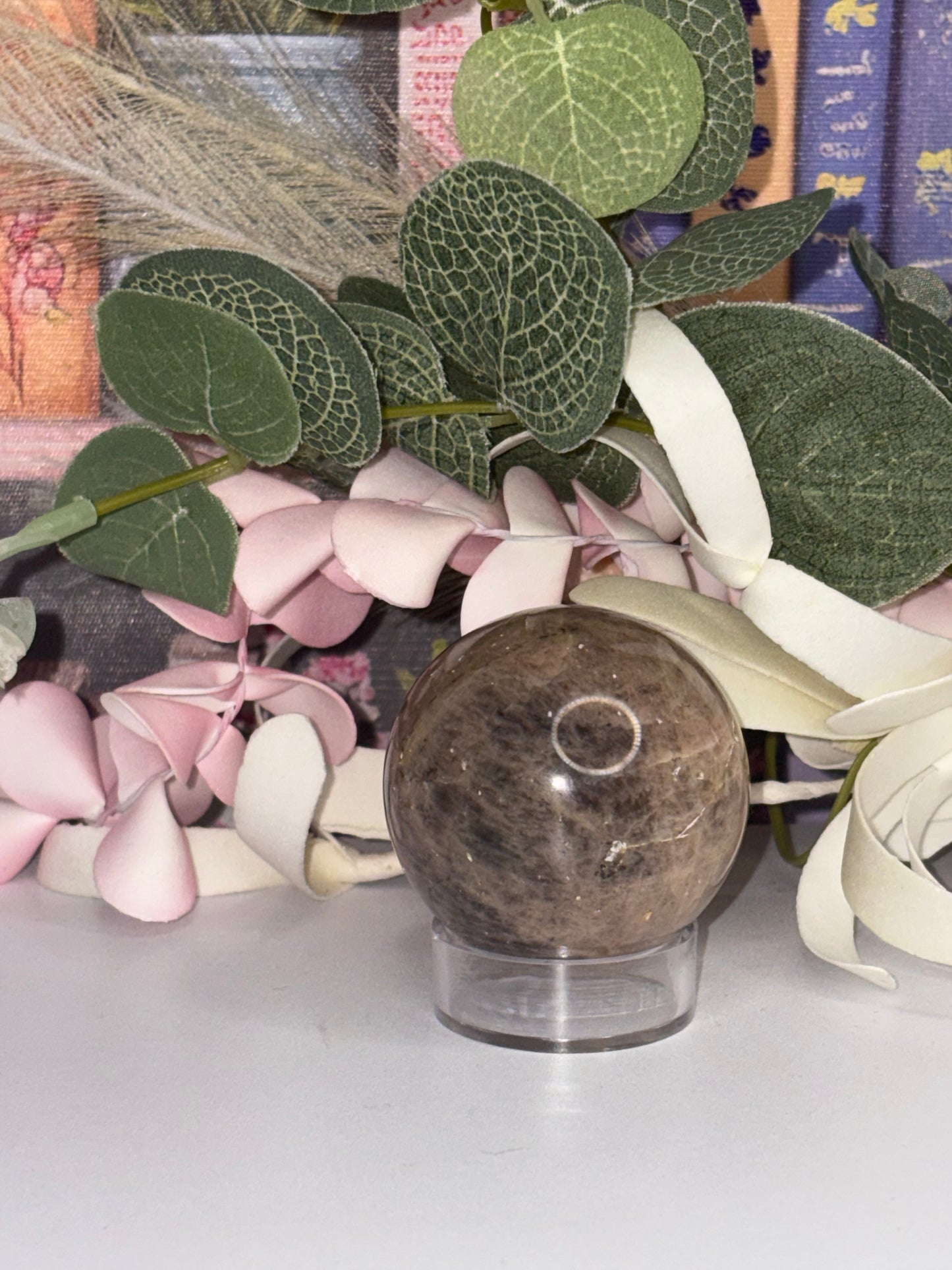 Black Moonstone Sphere