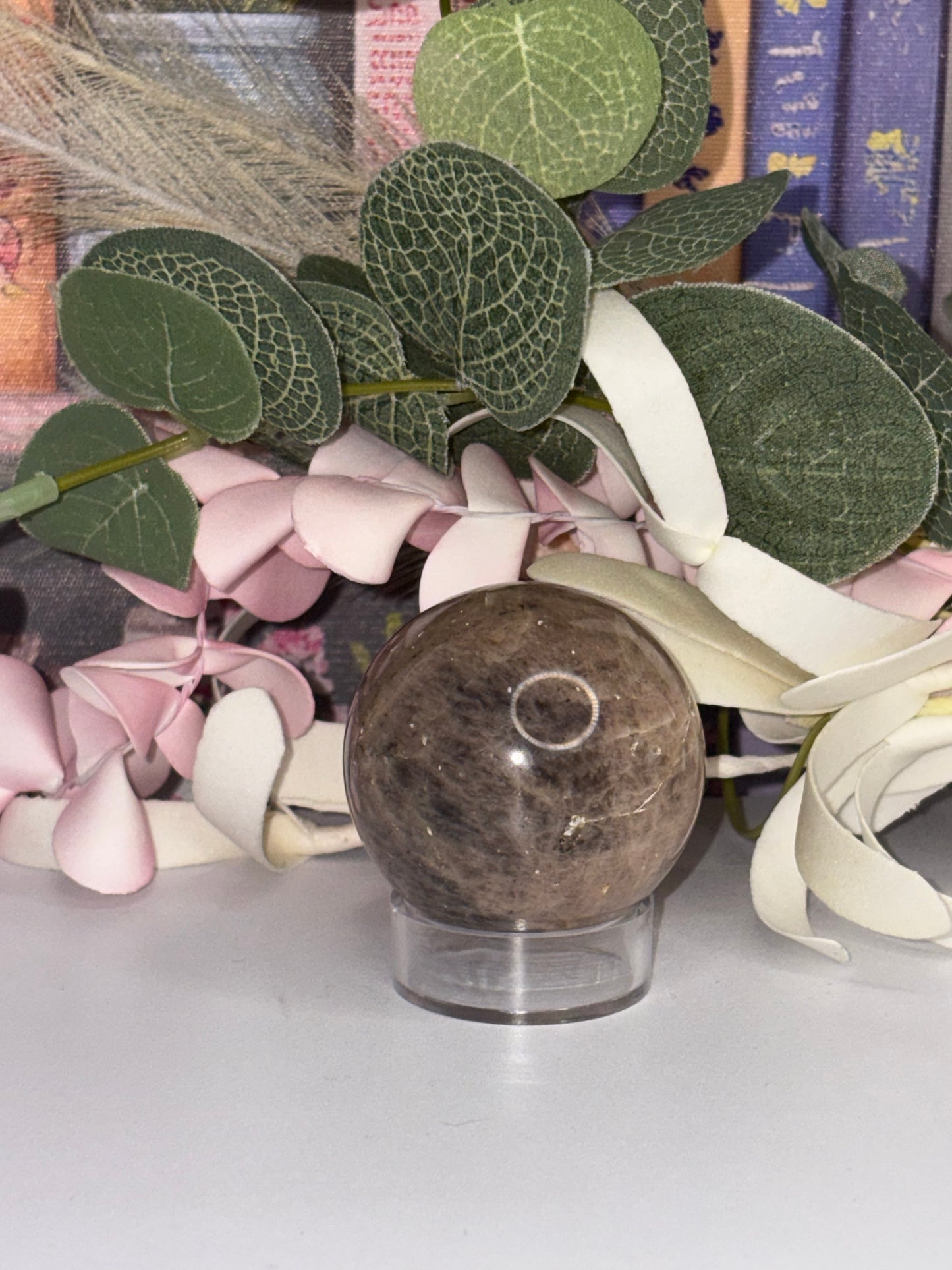 Black Moonstone Sphere
