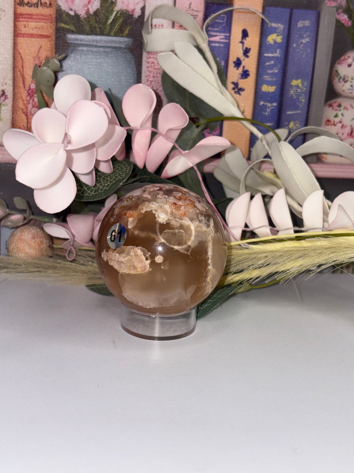 Flower Agate Spheres - From Madagascar