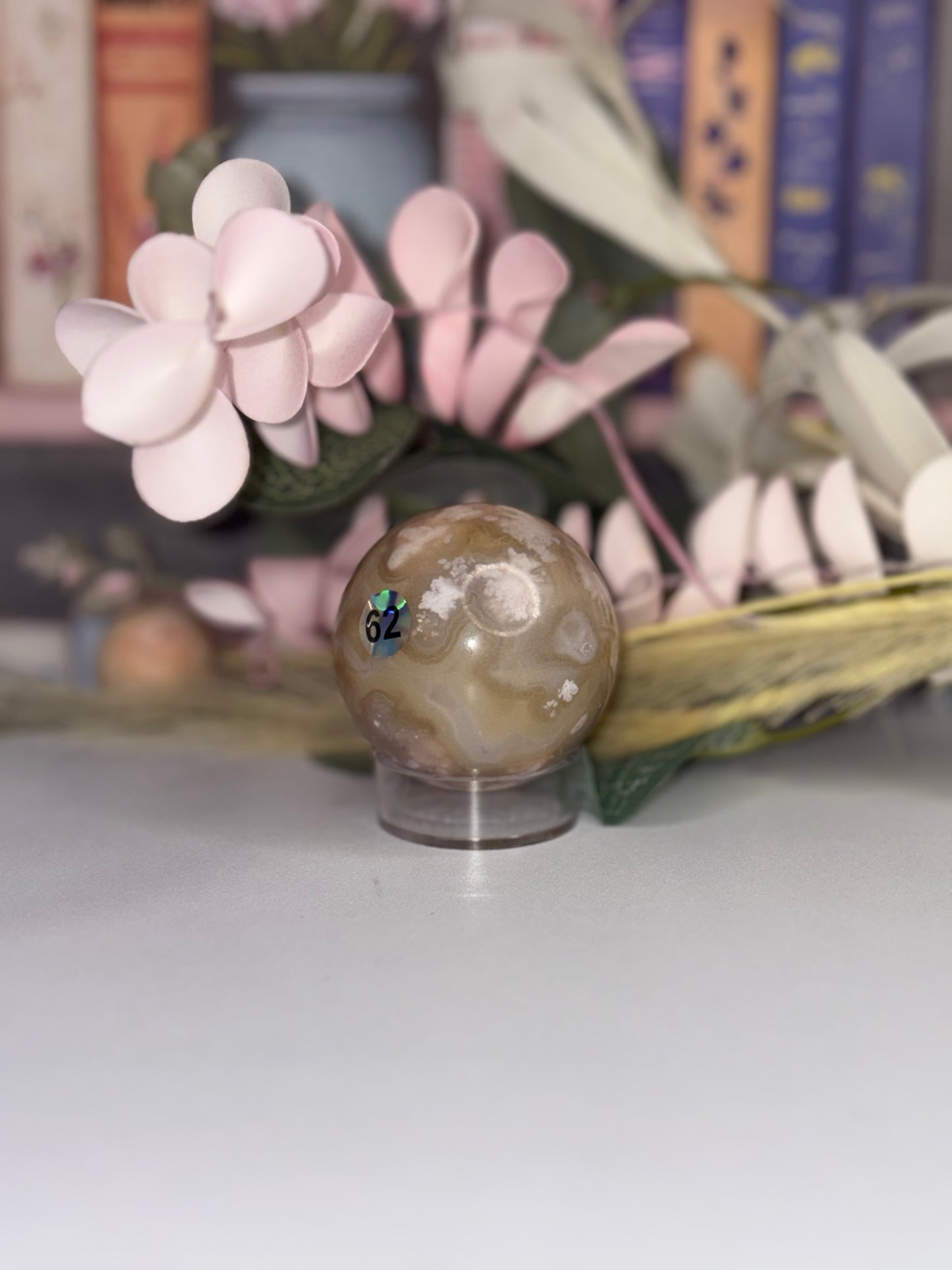 Flower Agate Spheres - From Madagascar