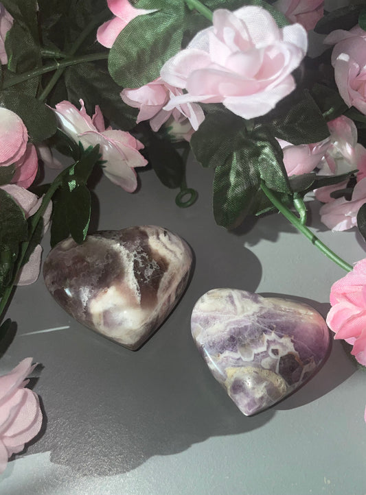 Dream Amethyst Heart: Stunning Chevron Patterns From Brazil