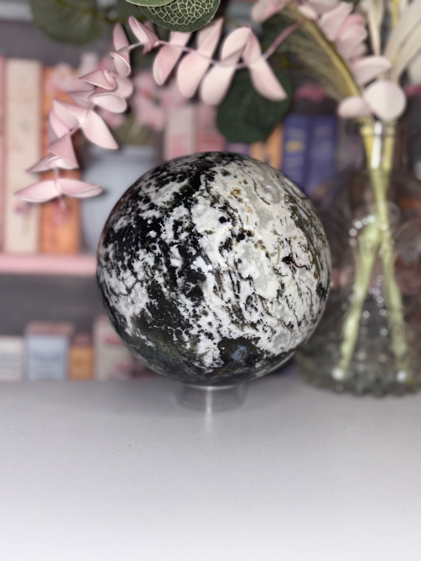 AAA Grade Ocean Jasper Sphere From Madagascar