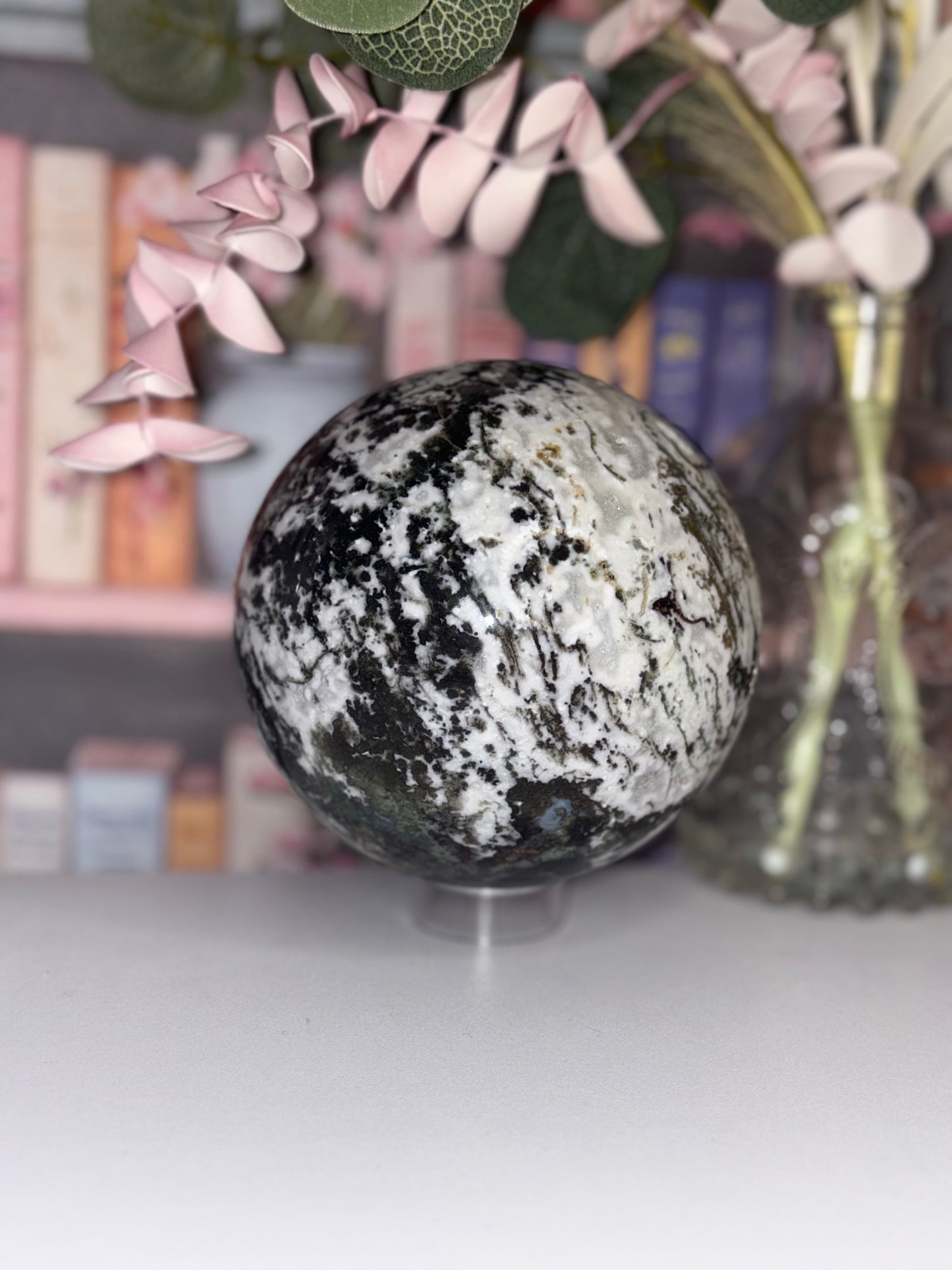 AAA Grade Ocean Jasper Sphere From Madagascar