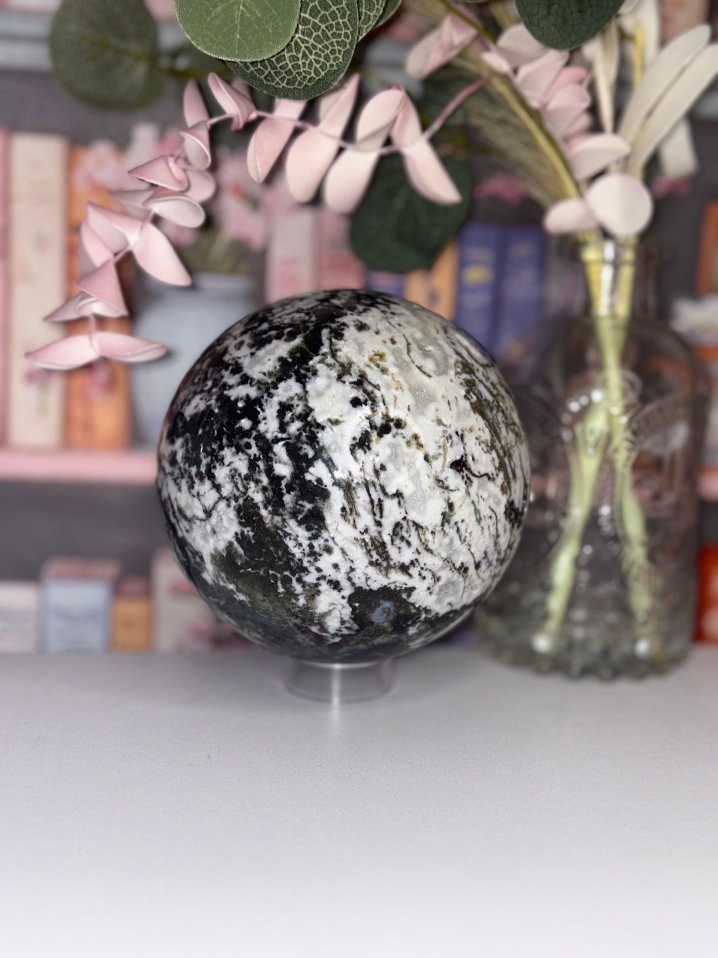 AAA Grade Ocean Jasper Sphere From Madagascar