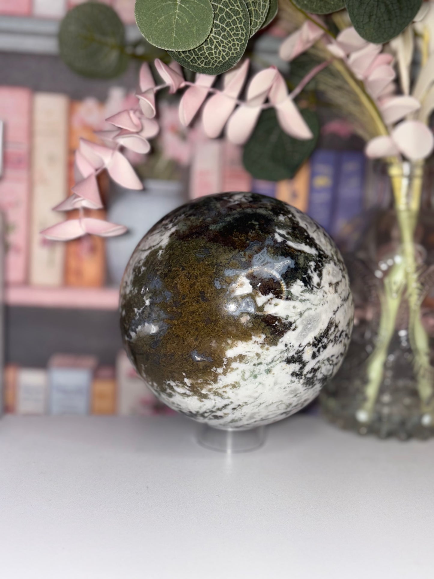 AAA Grade Ocean Jasper Sphere From Madagascar