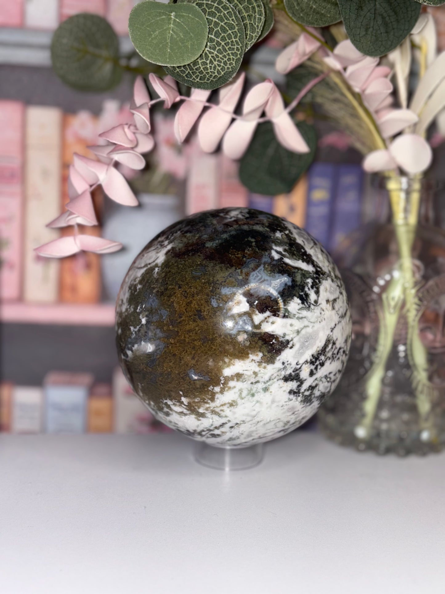 AAA Grade Ocean Jasper Sphere From Madagascar