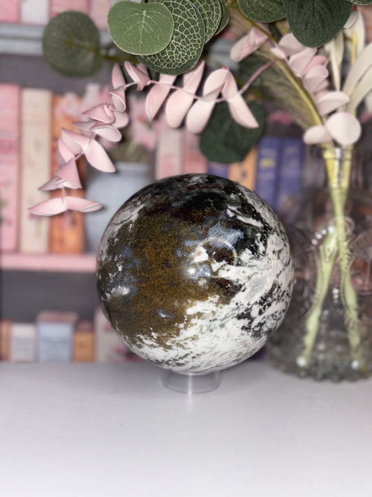 AAA Grade Ocean Jasper Sphere From Madagascar
