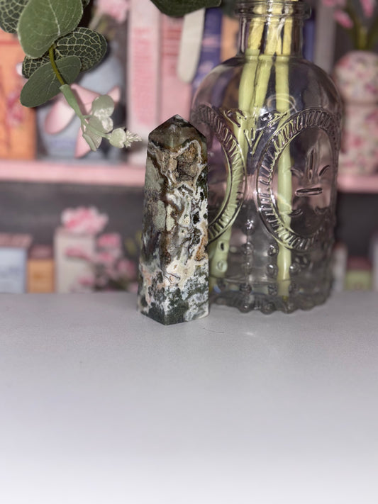 Authentic Ocean Jasper Tower From Madagascar