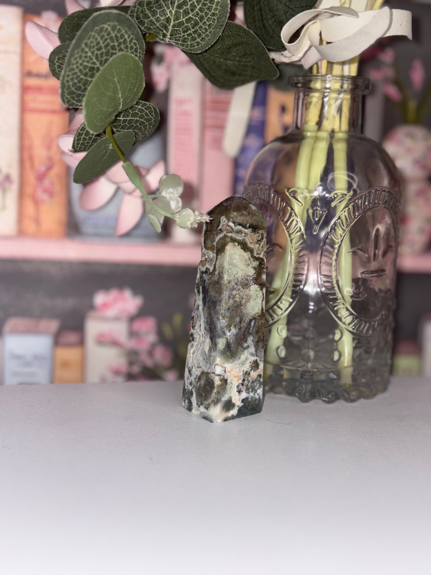 Authentic Ocean Jasper Tower From Madagascar