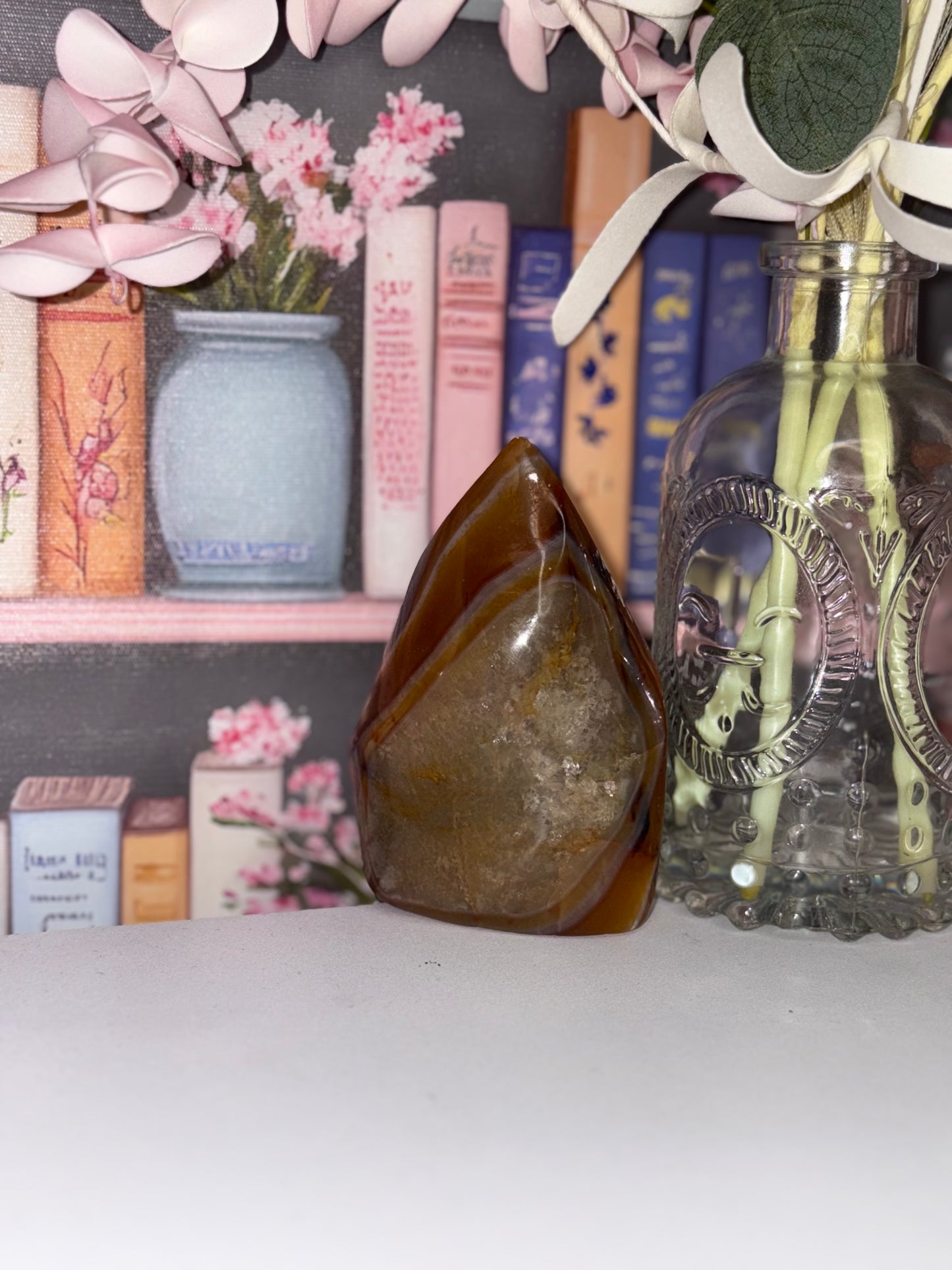 Carnelian Agate Statement Tower