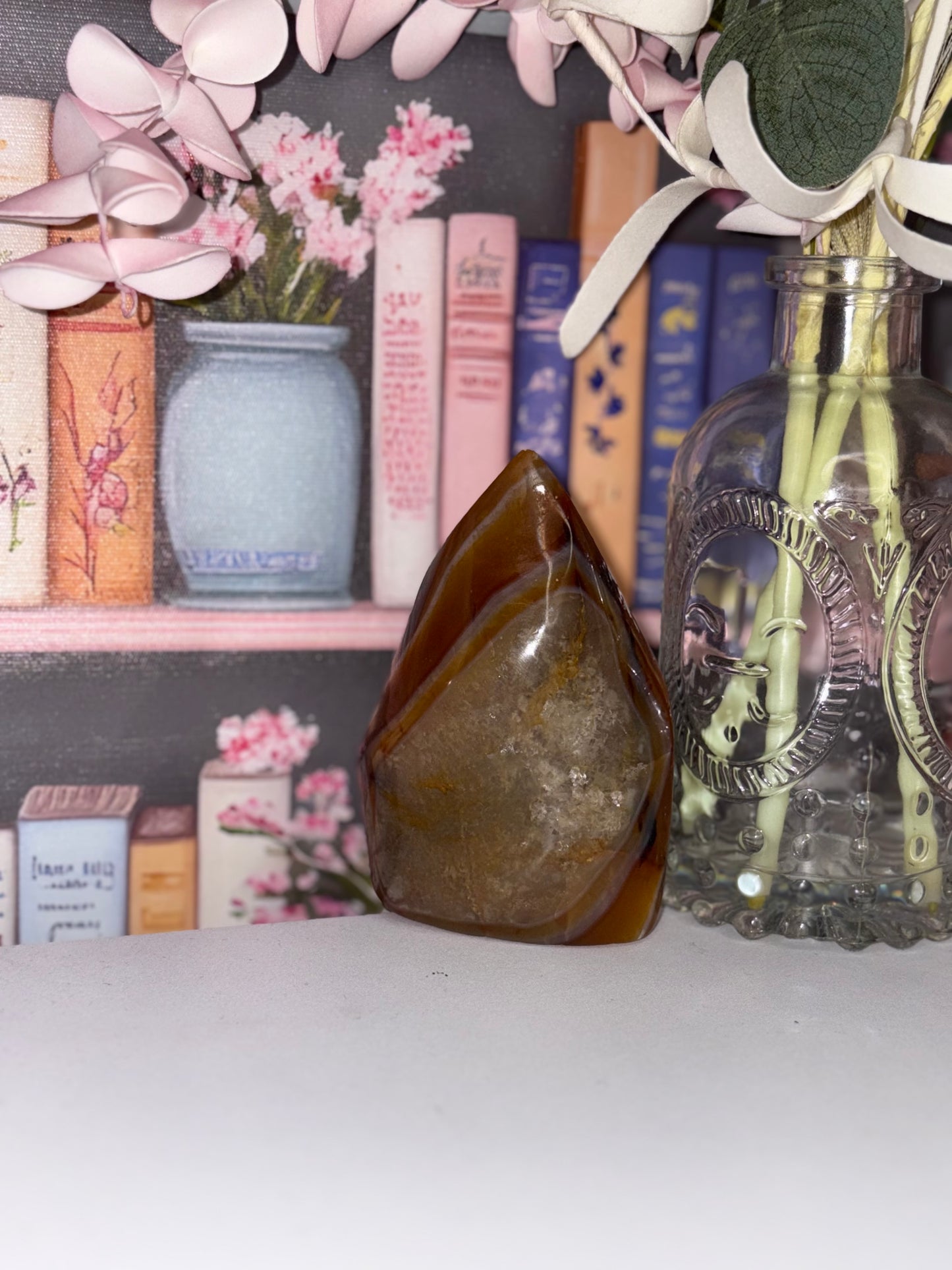 Carnelian Agate Statement Tower