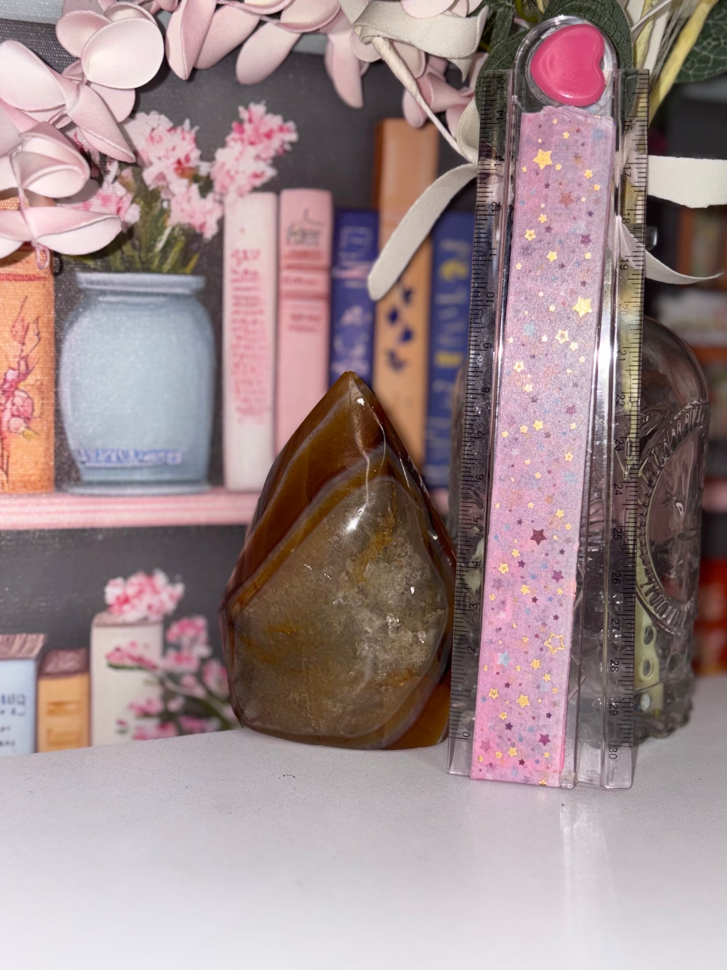 Carnelian Agate Statement Tower