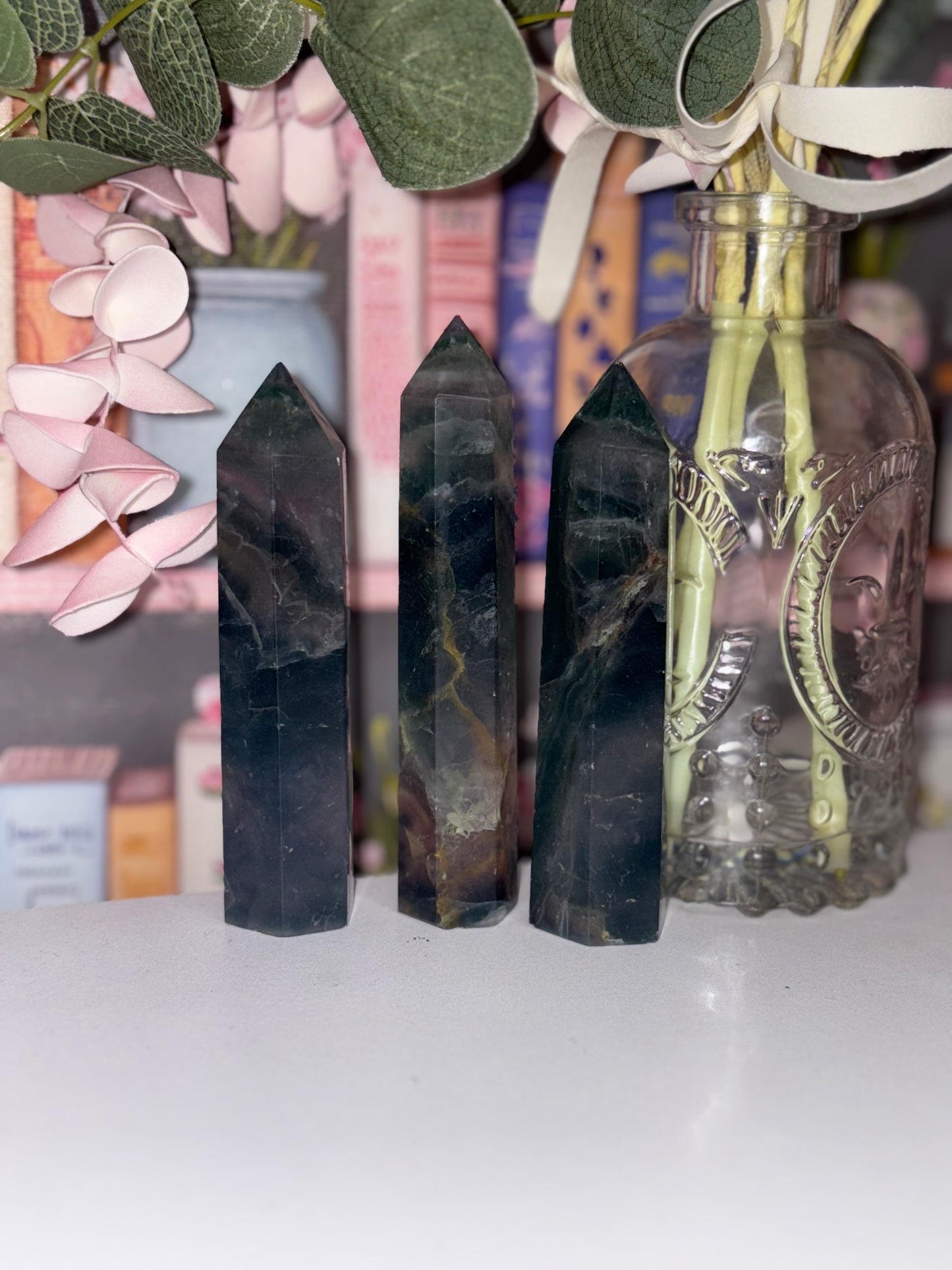 Beautiful Fluorite Towers - High Quality