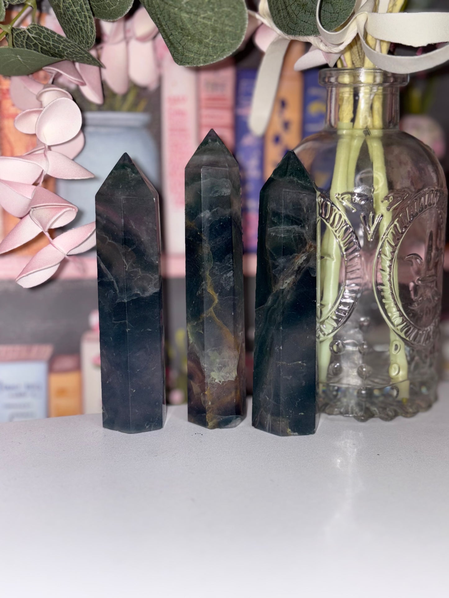 Beautiful Fluorite Towers - High Quality
