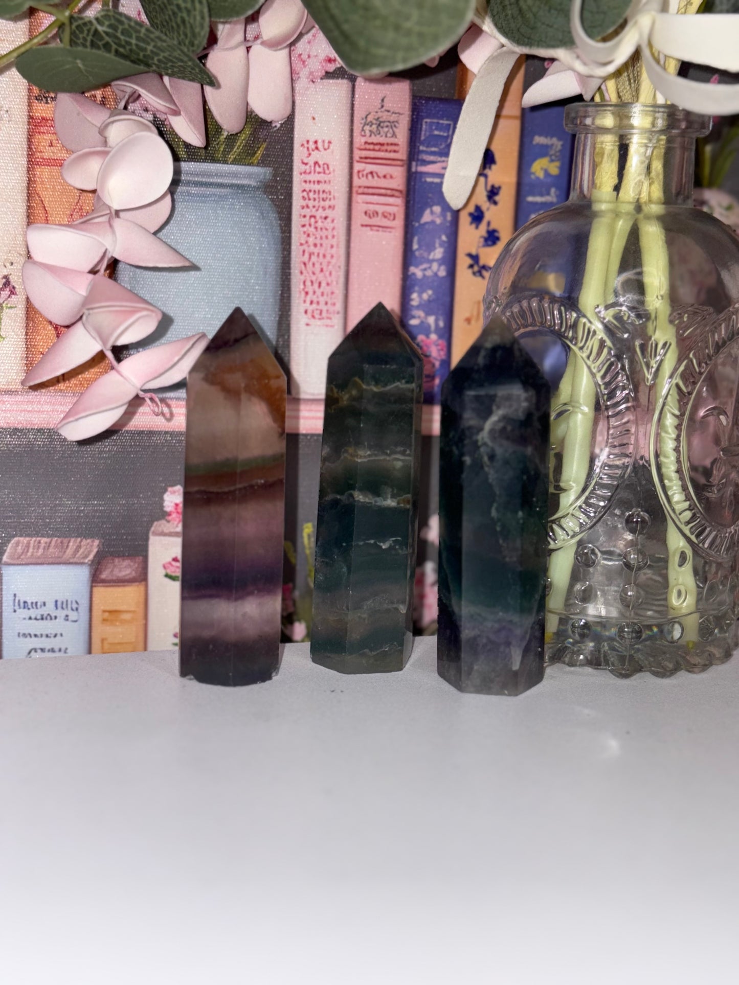 Beautiful Fluorite Towers - High Quality