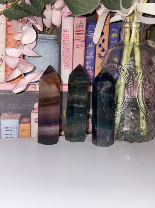 Beautiful Fluorite Towers - High Quality