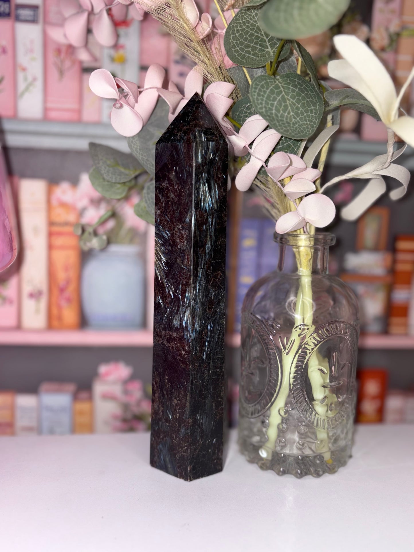 AAA Grade Astrophyllite Crystal Tower From Russia