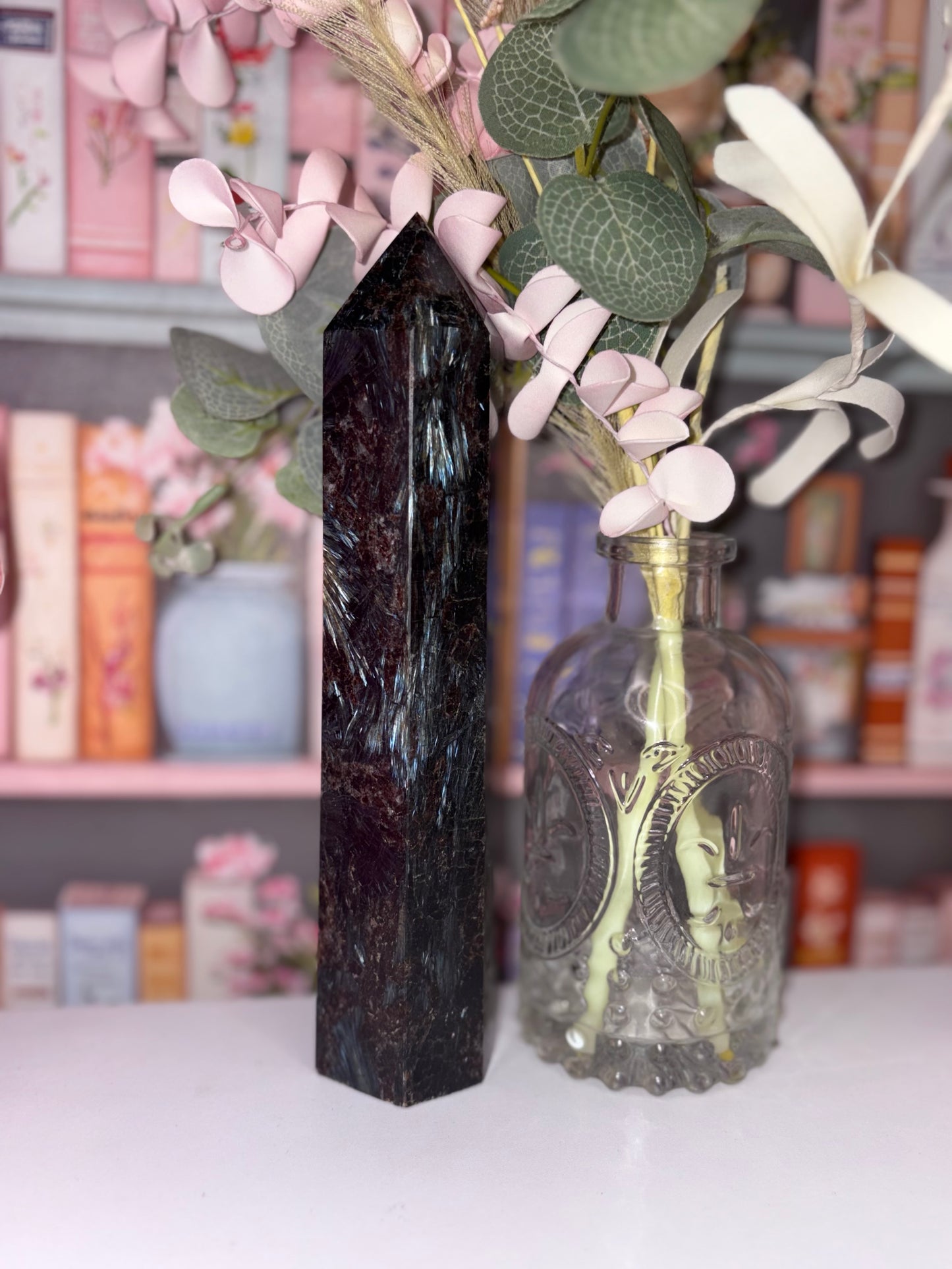 AAA Grade Astrophyllite Crystal Tower From Russia