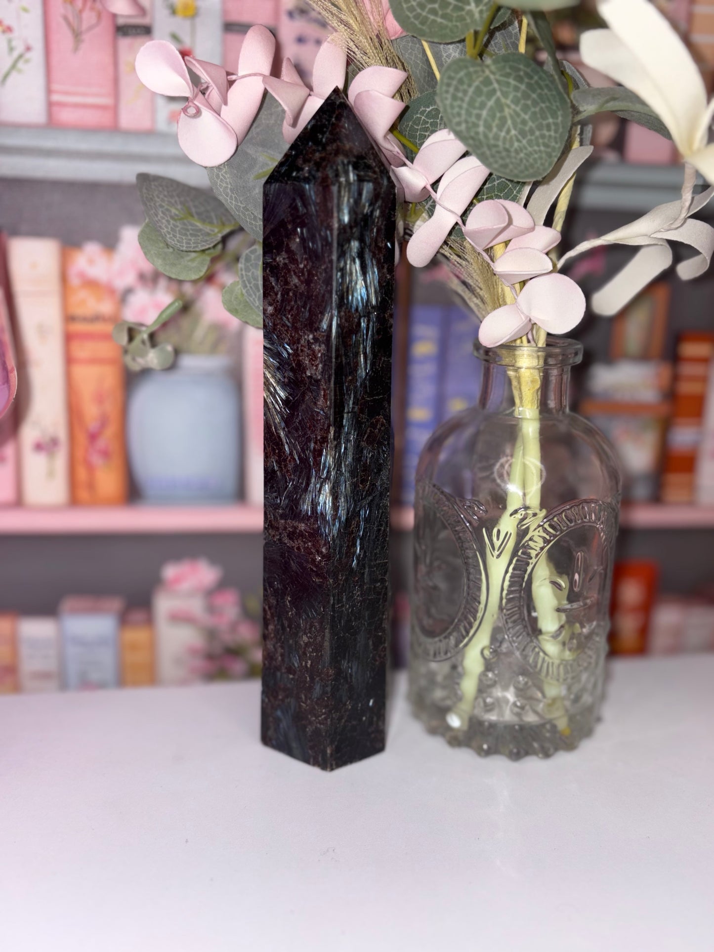 AAA Grade Astrophyllite Crystal Tower From Russia