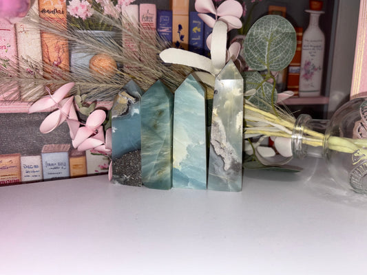 Sky Blue Quartz Tower